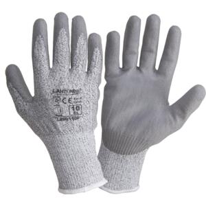 POLYURETHANE-COATED PROTECTIVE GLOVES WITH INCREASED RESISTANCE TO BLADE CUTTING (LEVEL 5) L200108K