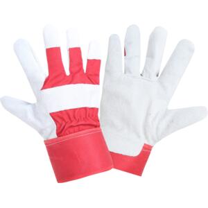 PADDED COWHIDE LEATHER GLOVES L251510K