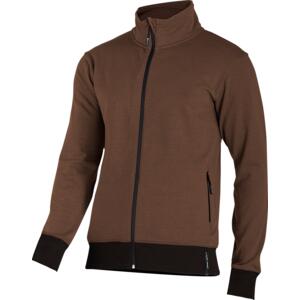 BLUZA Z SUWAKIEM KOLOR BRĄZOWY L4014801