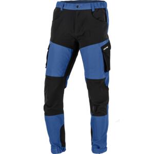PANTALON LUCRU CU BUZUNARE ADIȚIONALE CULOARE ALBASTRU - NEGRU L4055601