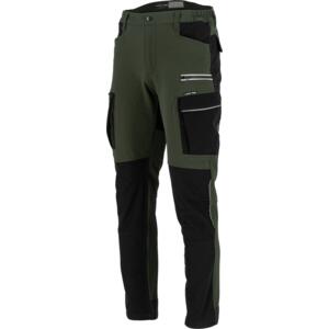 TROUSERS, SLIM FIT COLOUR GREEN - BLACK L4055301