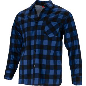 KOSZULE FLANELOWE W KRATĘ LPKF1S CULOARE ALBASTRU LPKF3S